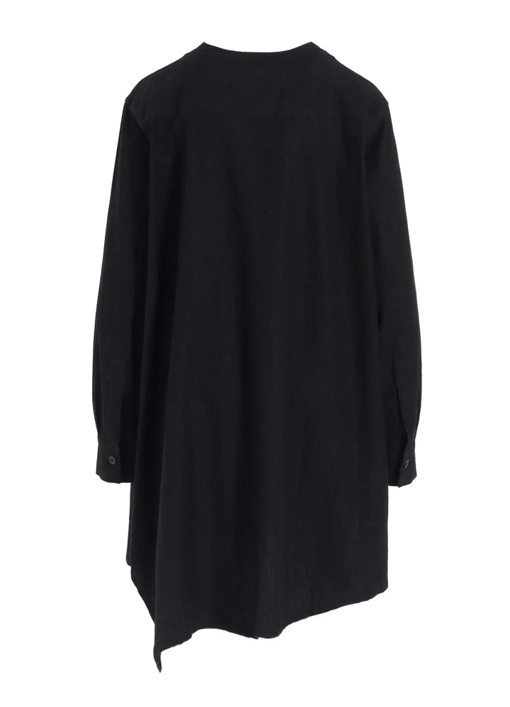 Pintuck Asymmetry Blouse