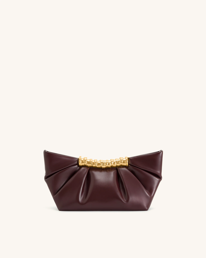Leia Pleated Clutch