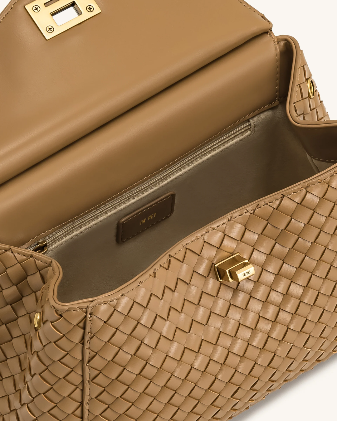 Lucia Classic Top Handle Woven Bag