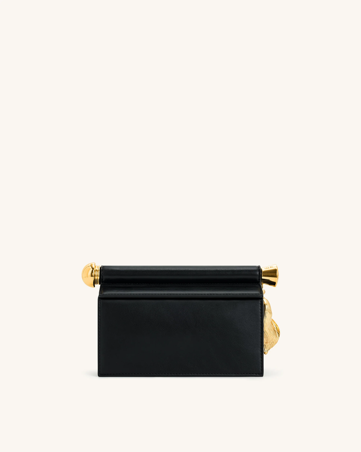 Holly Metal Pendant Embellished Clutch