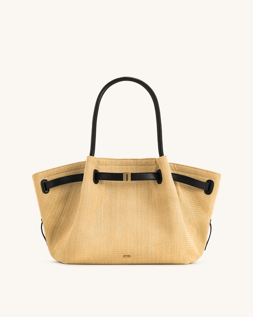 Hana Medium Faux Straw Tote