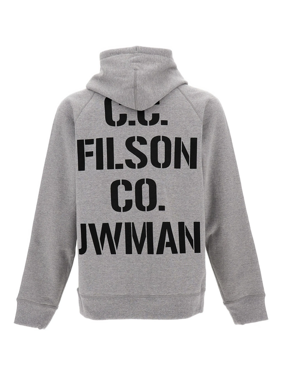 Cotton Raised Back Piled x Leather Patch Sweater