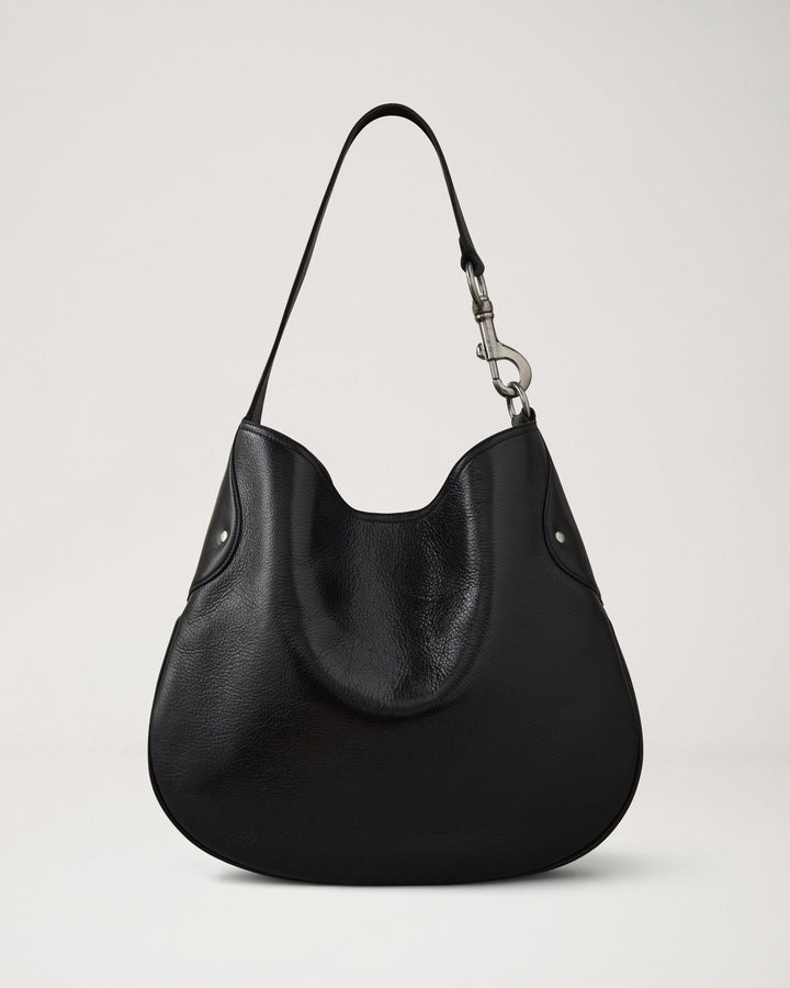 Hackney Shoulder Bag High Shine Leather
