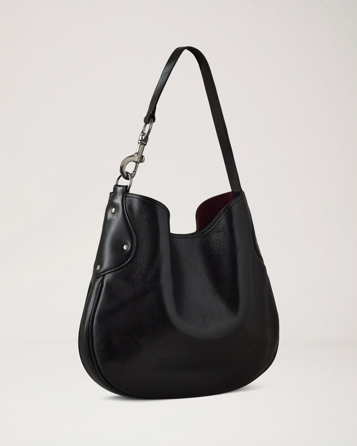 Hackney Shoulder Bag High Shine Leather