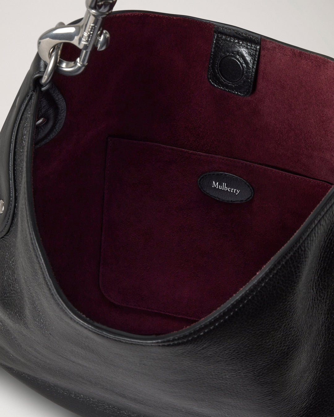 Hackney Shoulder Bag High Shine Leather