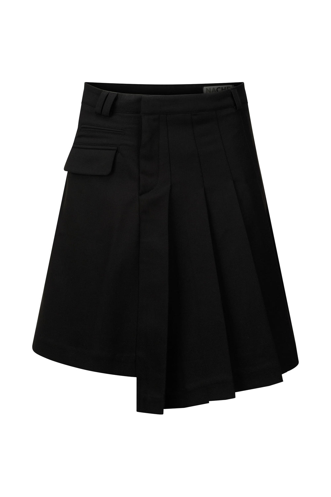 Magnetic Pleated Midi Skirt