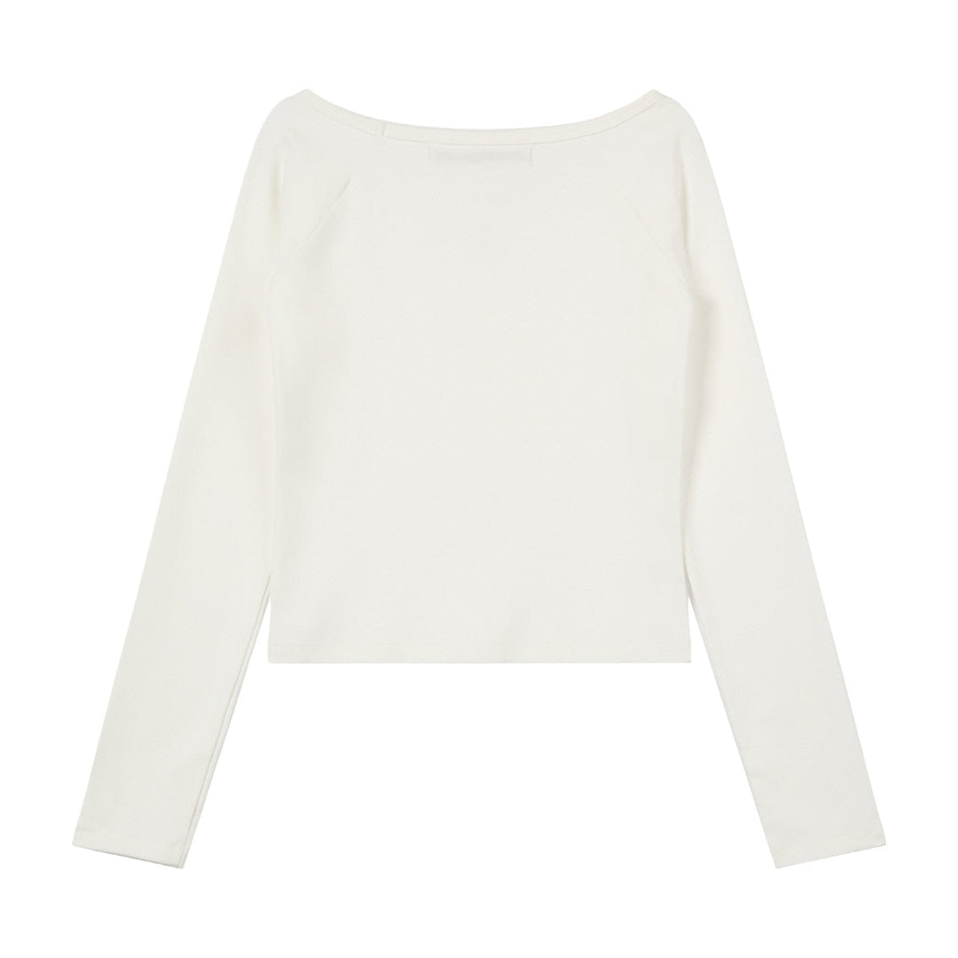 U-Neck Raglan Top
