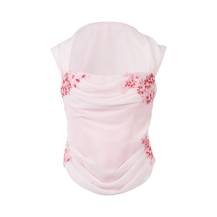 Belle Draped Lace Corset