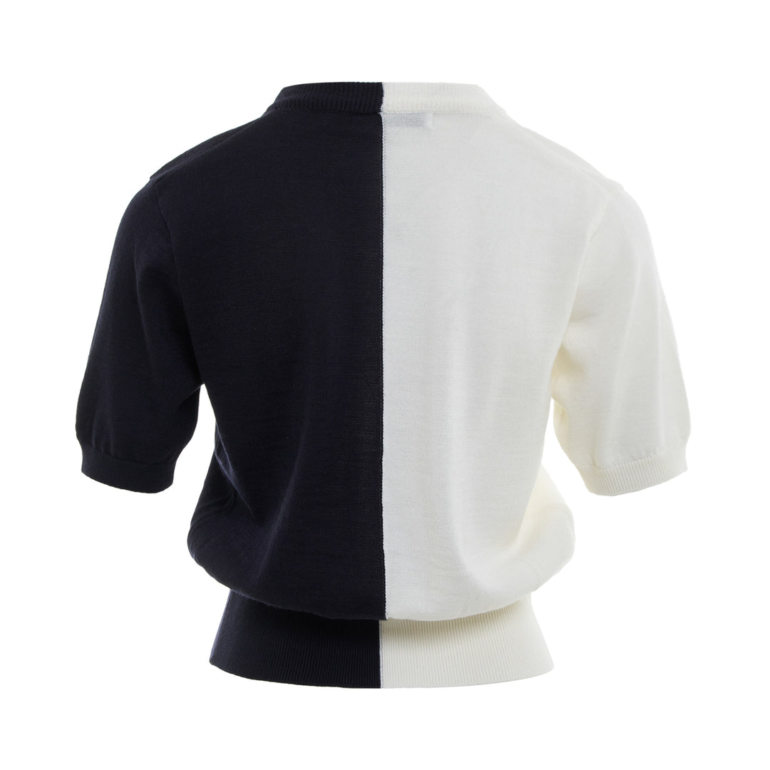 pushBUTTON Contrast Color Cardigan – Available at Club 21, Official Retailer in Singapore, Malaysia & Thailand with Global Shipping Online