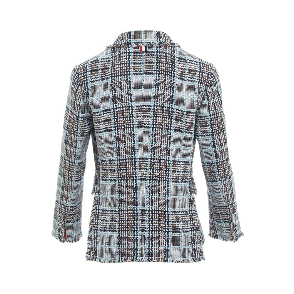 Thom Browne Narrow Shoulder Classic Sportcoat – Available at Club 21, Official Retailer in Singapore, Malaysia & Thailand with Global Shipping Online