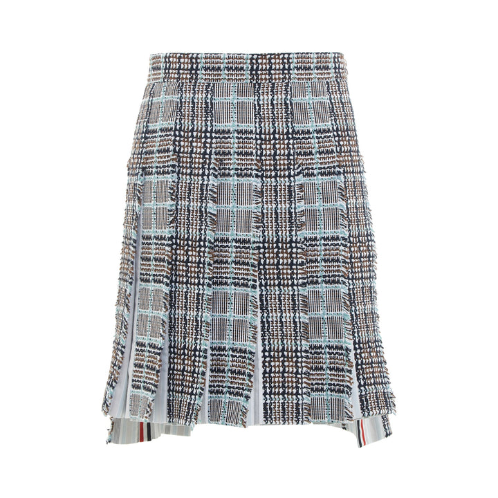 Thom Browne Bermuda Length Classic Pleated Skirt – Available at Club 21, Official Retailer in Singapore, Malaysia & Thailand with Global Shipping Online