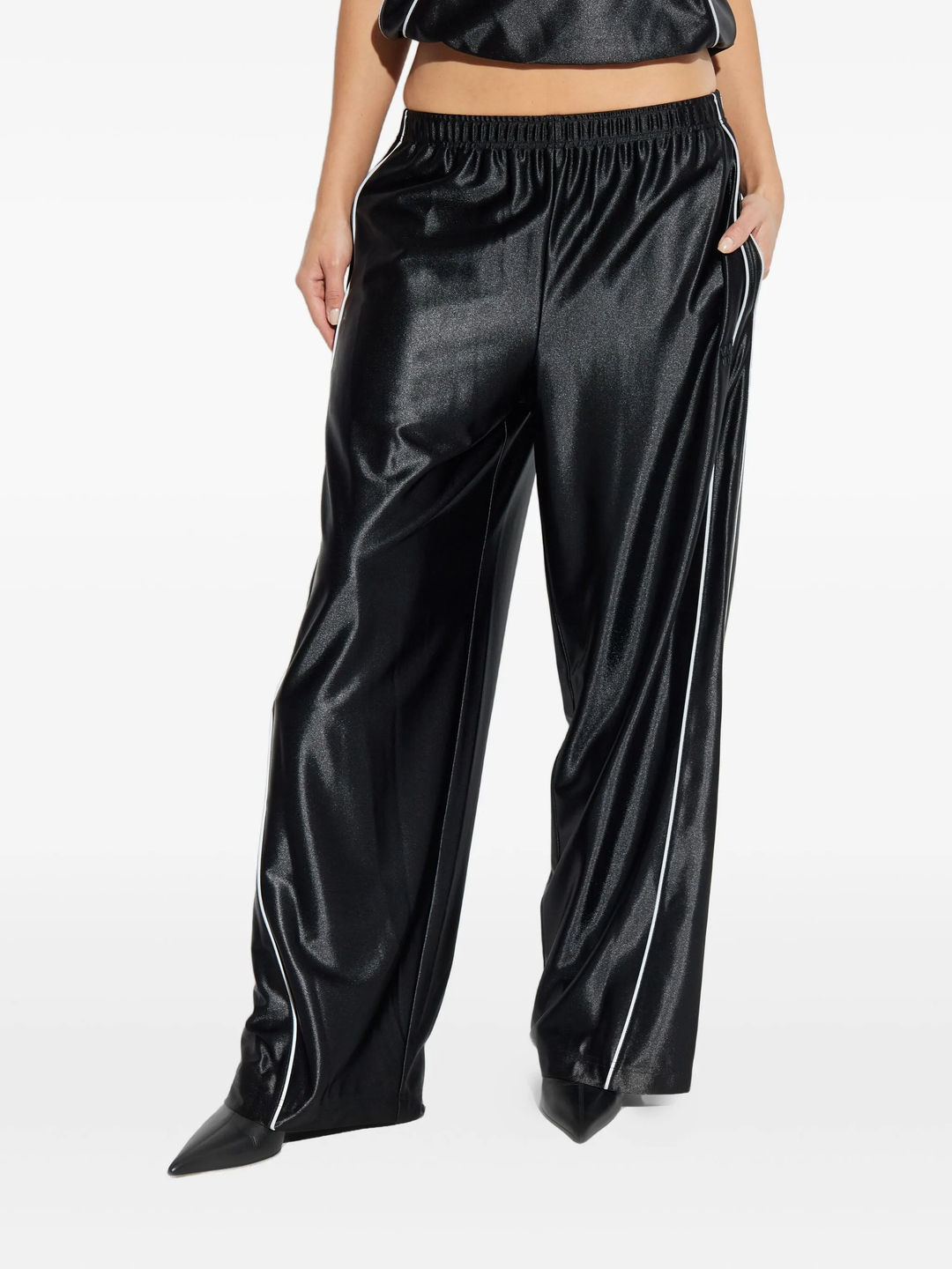 Mid-Rise Trackpant With Reflective