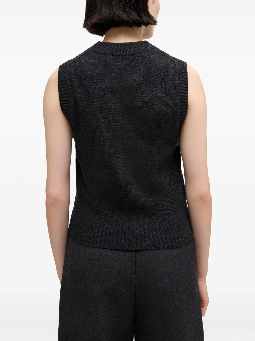 Graphic Wool Vest