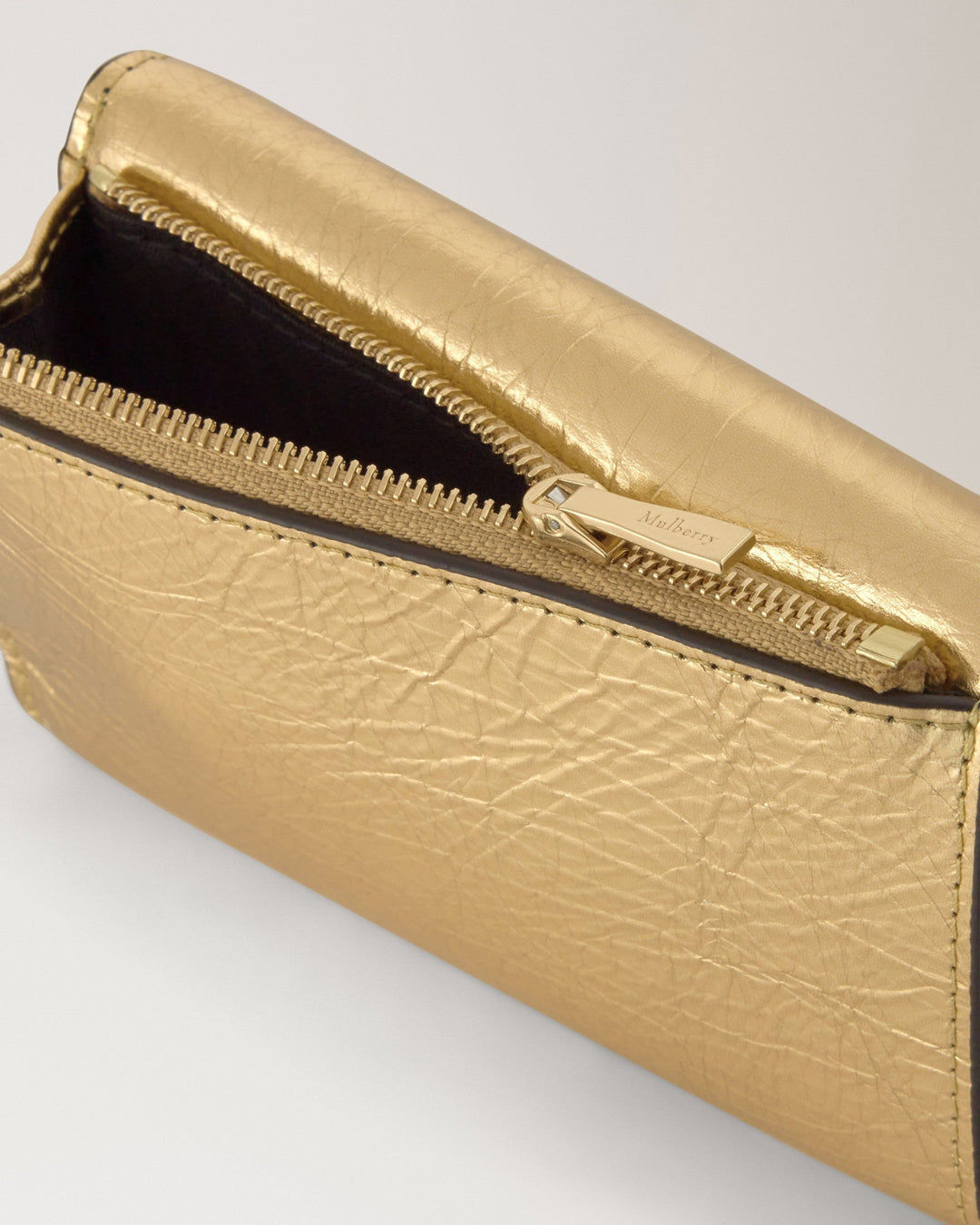 Darley Folded Multi-Card Wallet Grainy Metallic