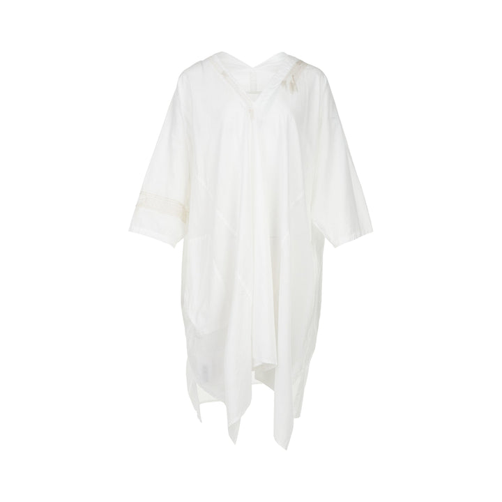 Arranged Sleeve V Neck Dress