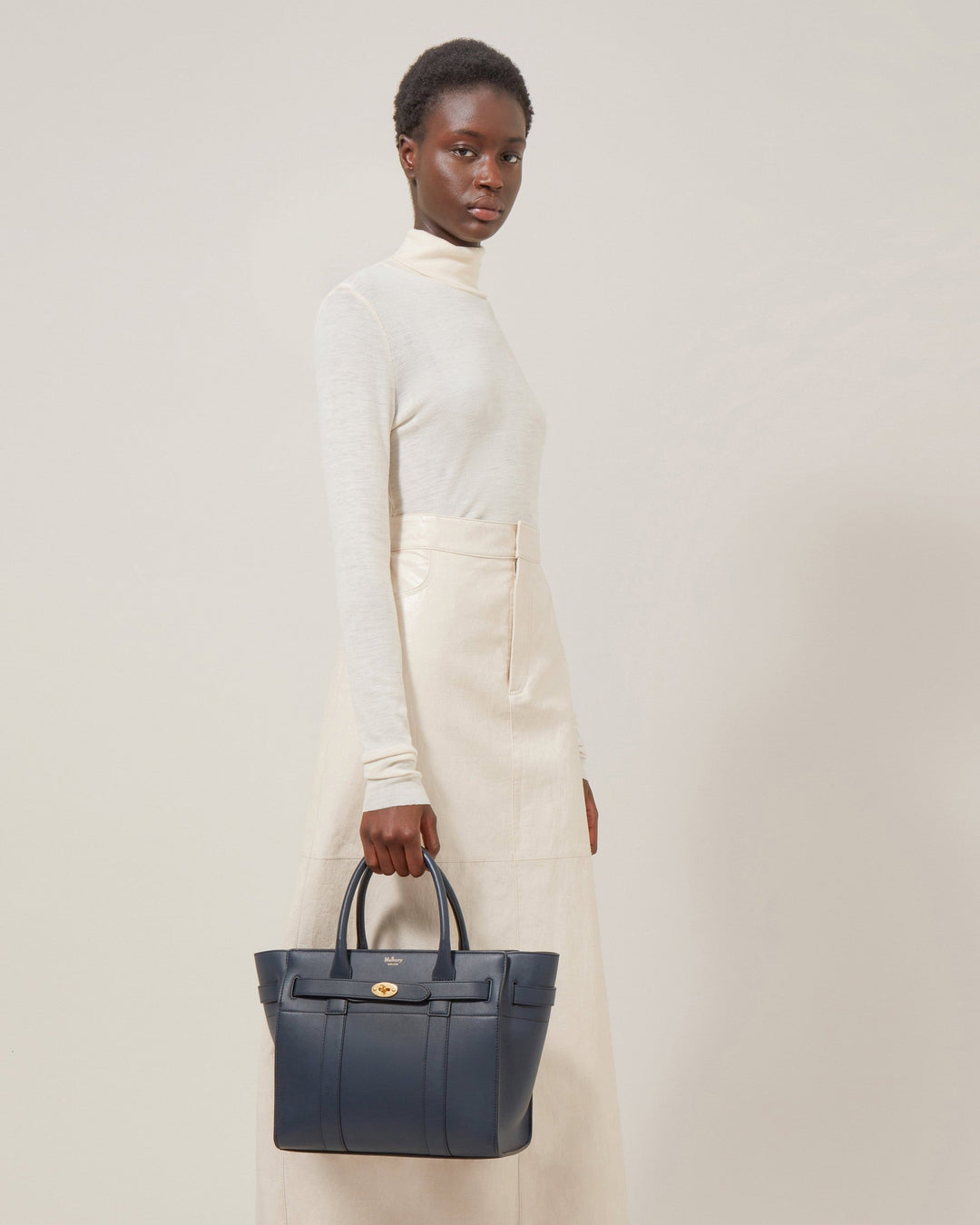 Small Zipped Bayswater Micro Classic Grain