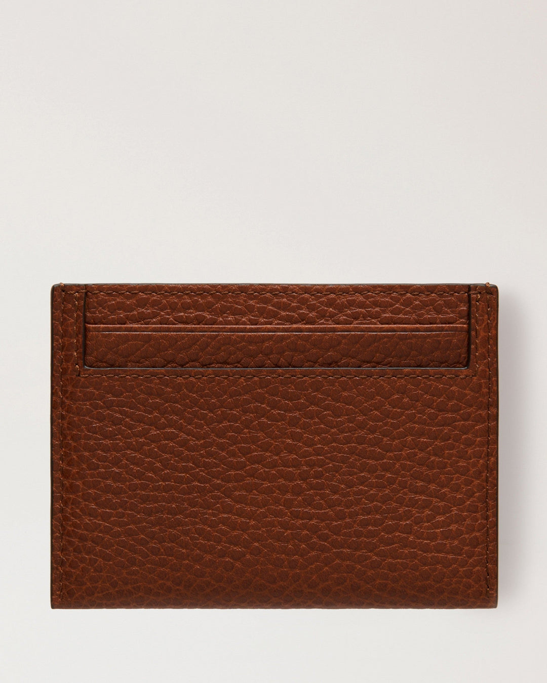 Credit Card Slip Oak Two Tone Small Classic Grain
