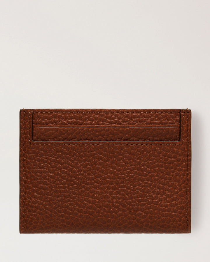 Credit Card Slip Oak Two Tone Small Classic Grain