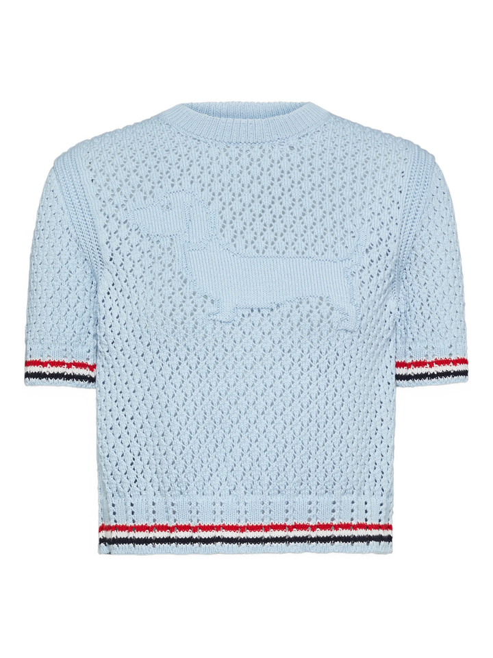 Hector Icon Pointelle Stitch Top
