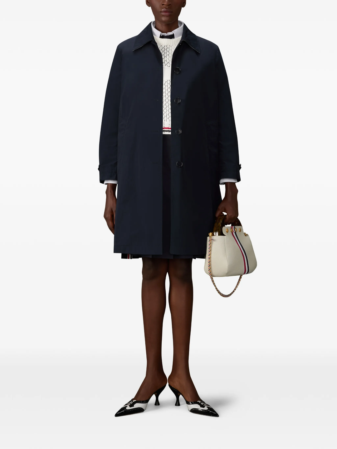 Hector Icon Pointelle Stitch Cardigan