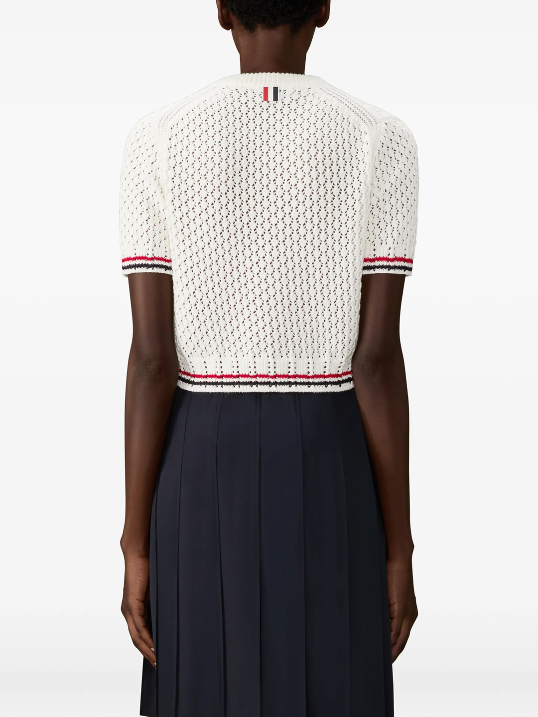 Hector Icon Pointelle Stitch Cardigan