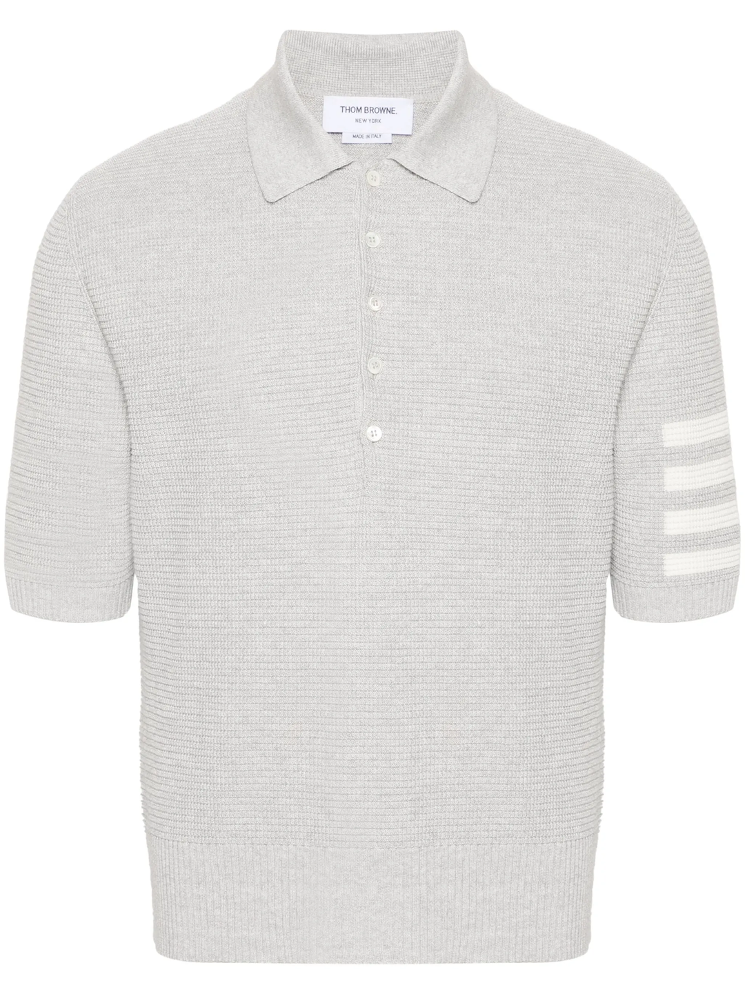 Textured Stitch Relaxed Fit Polo