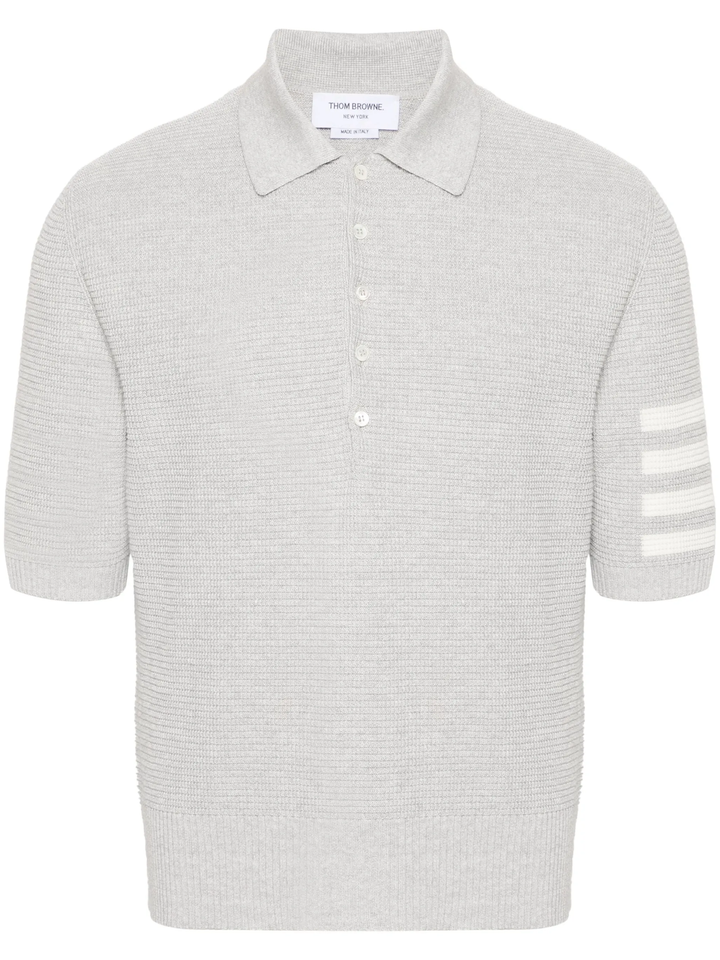 Textured Stitch Relaxed Fit Polo