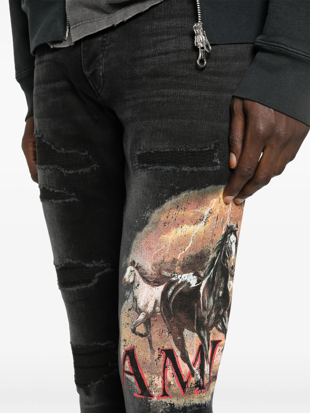 AMIRI Horse Skinny Jean