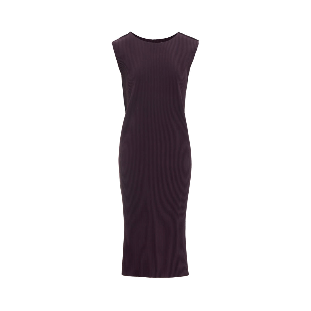 Fine Knit Pleats Dress