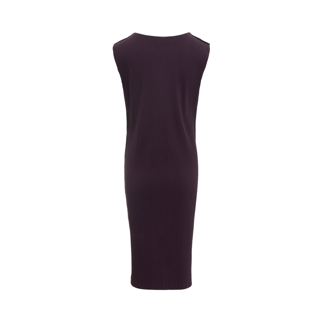 Fine Knit Pleats Dress