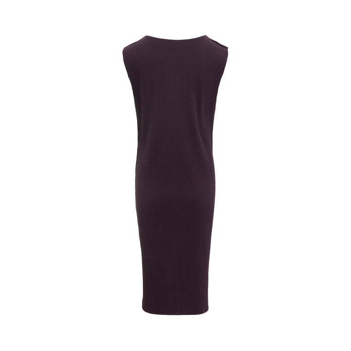 Fine Knit Pleats Dress