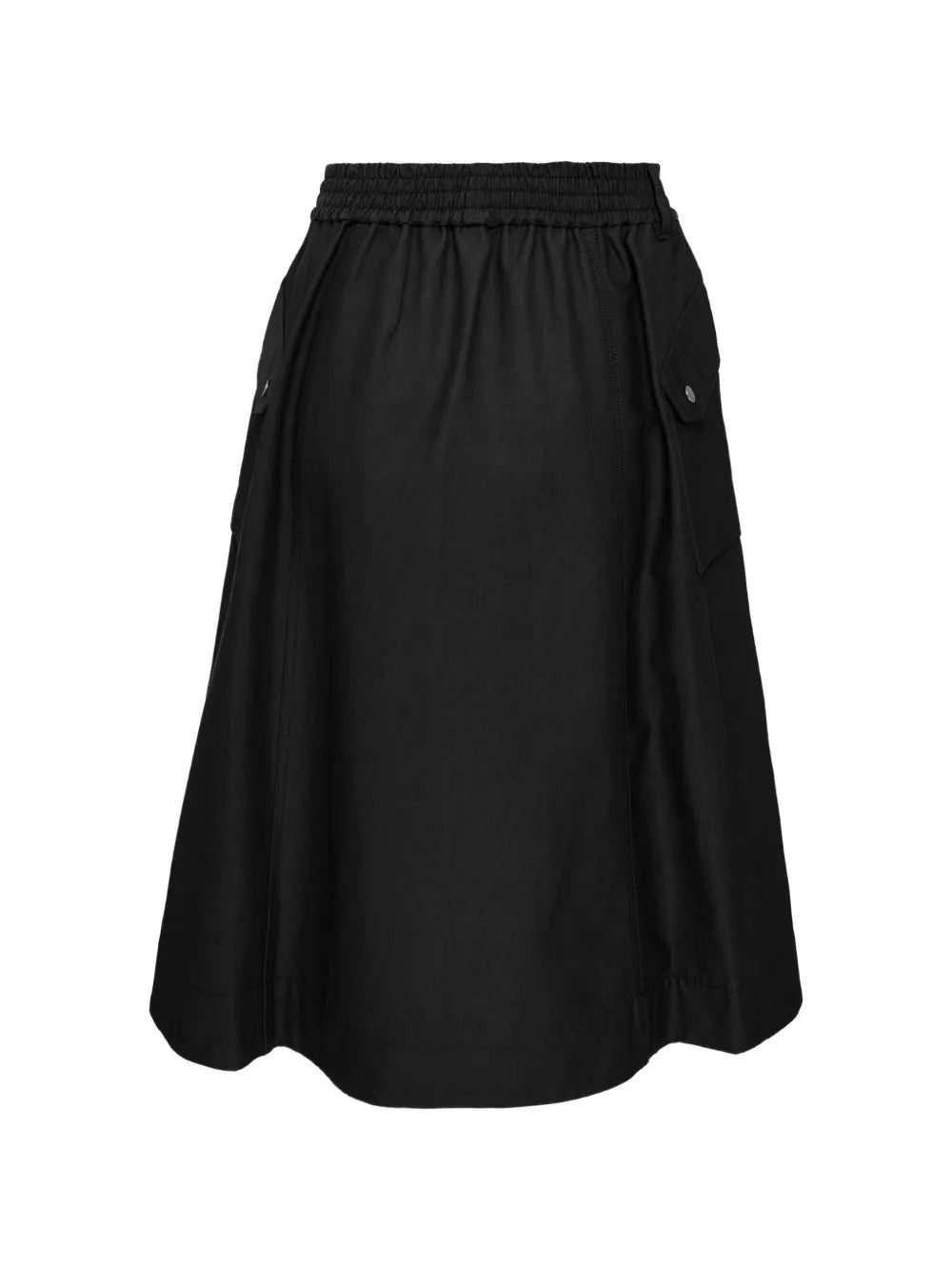 Utility Midi Wrap Skirt