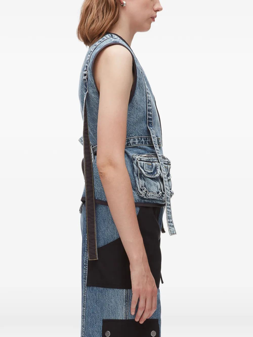 Lightweight Denim Field Vest