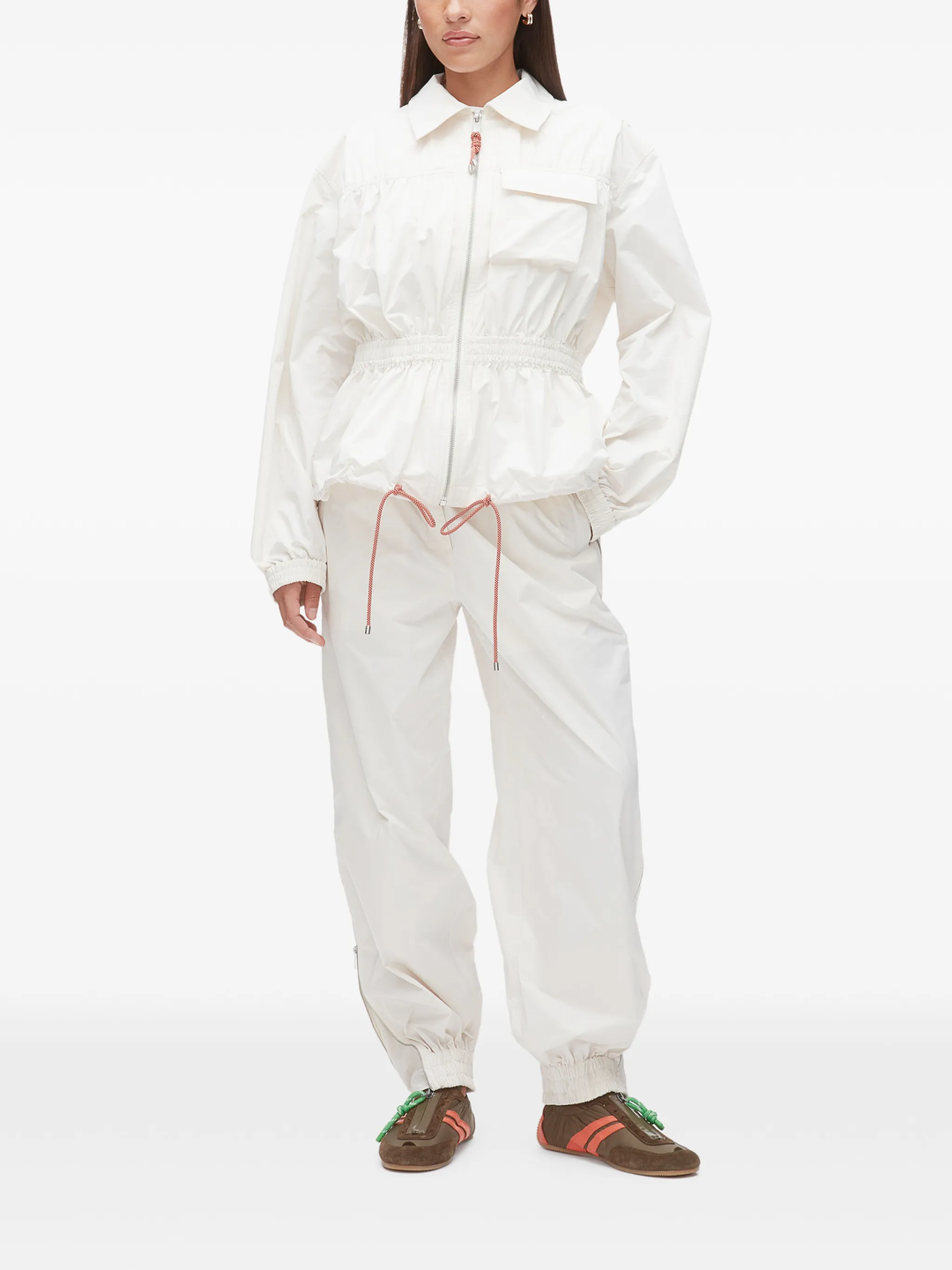 Ripstop Ruched Jacket