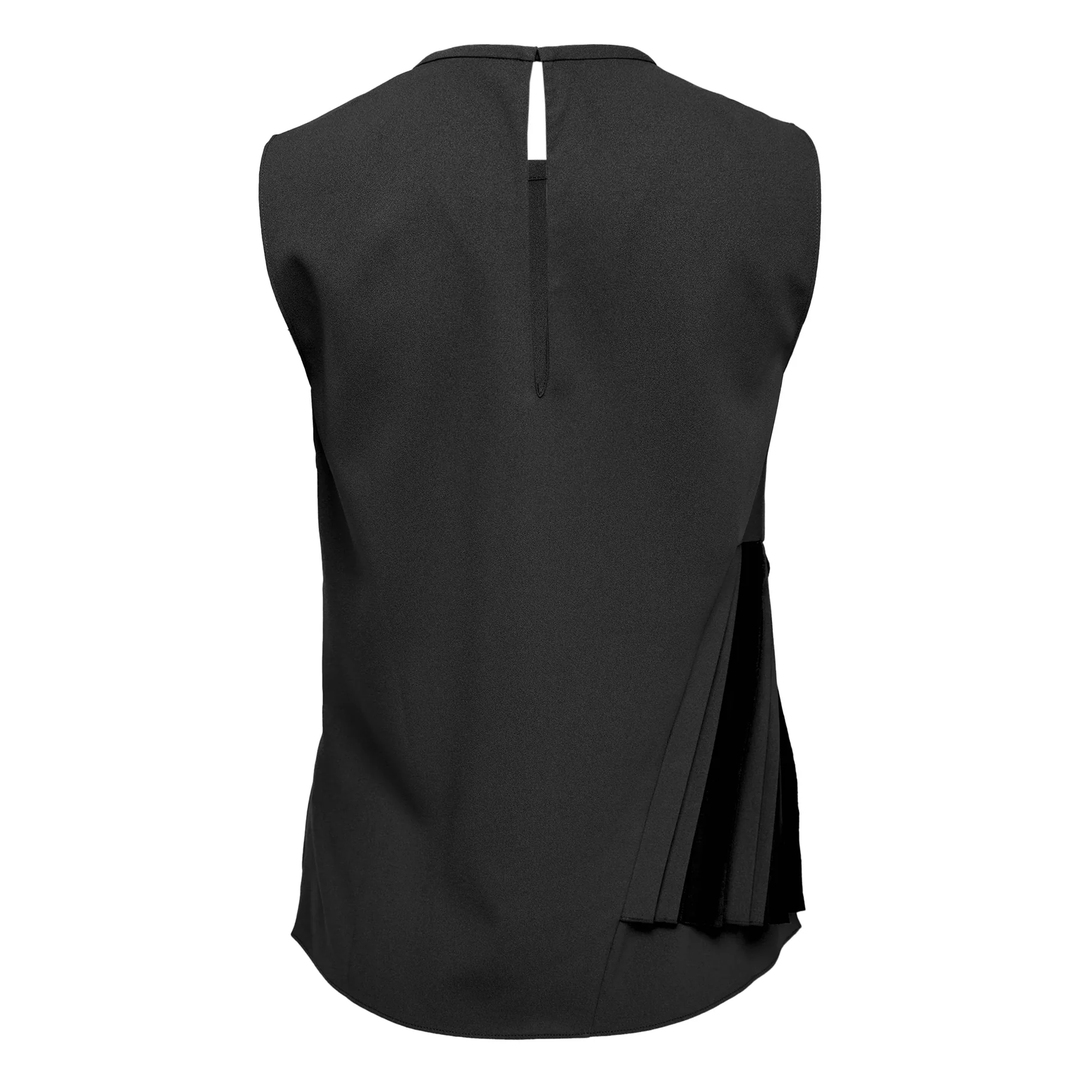Pleated Panel Woven Top
