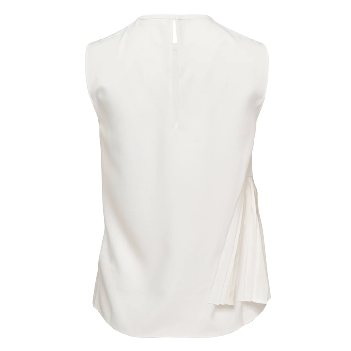 Pleated Panel Woven Top
