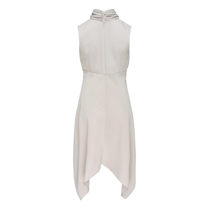 Laila Crossover Halter Dress