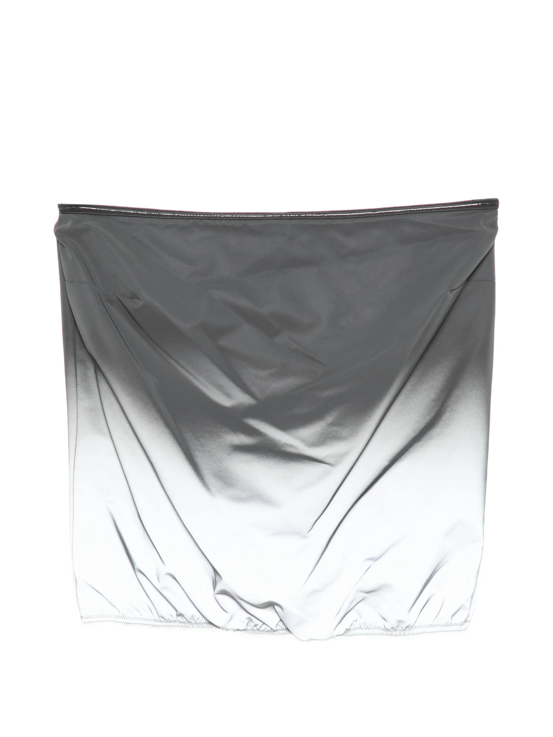 Reflective Strapless Bubble Top