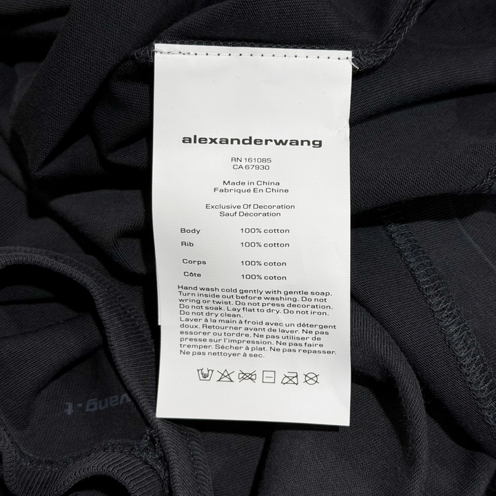Shrunken Tee With Hotfix Logo