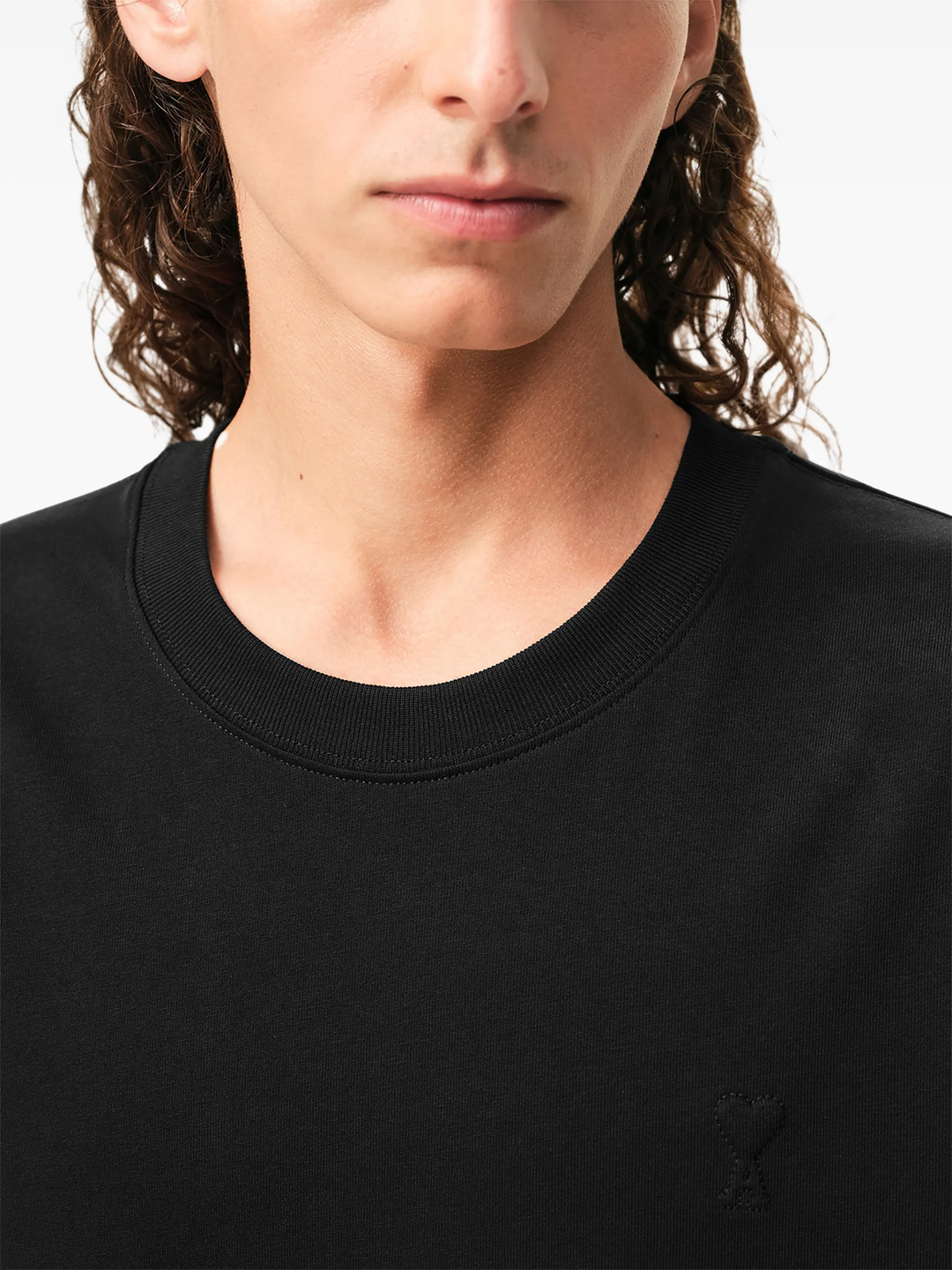 Small Embossed AMI De Coeur T-Shirt