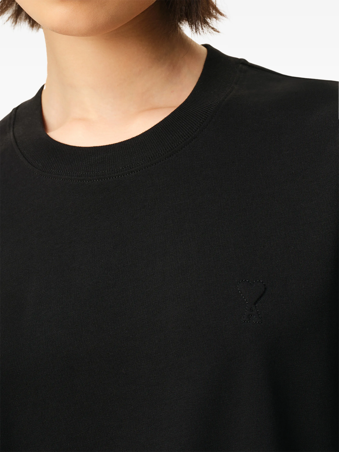 Small Embossed AMI De Coeur T-Shirt