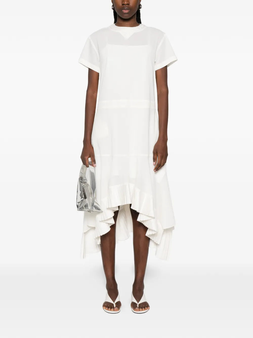sacai Cotton Broadcloth Dress - view 2