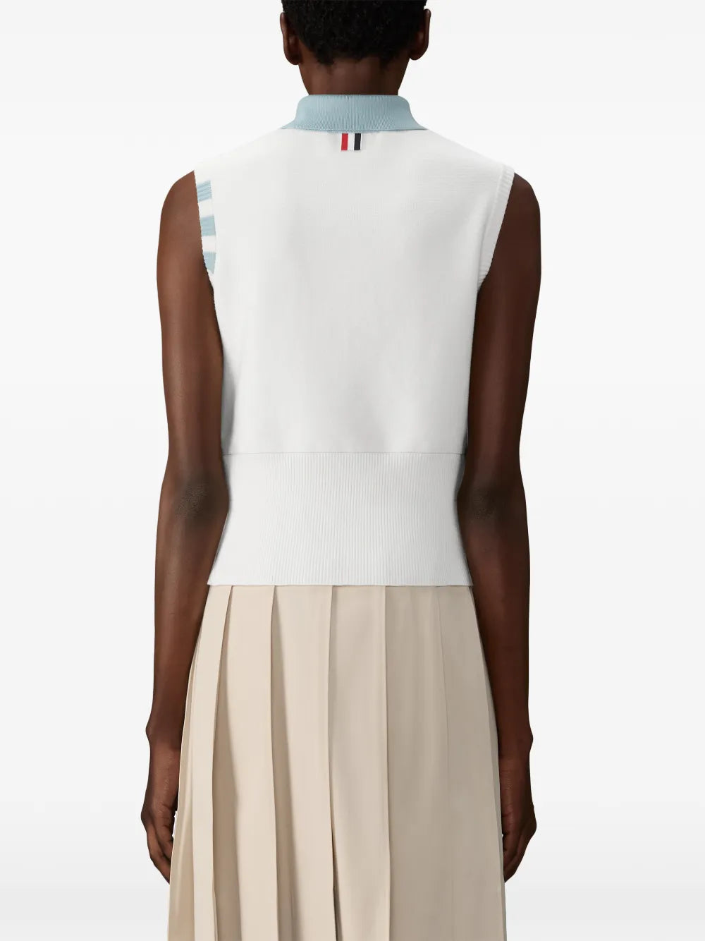 Milano Stitch Sleeveless Polo
