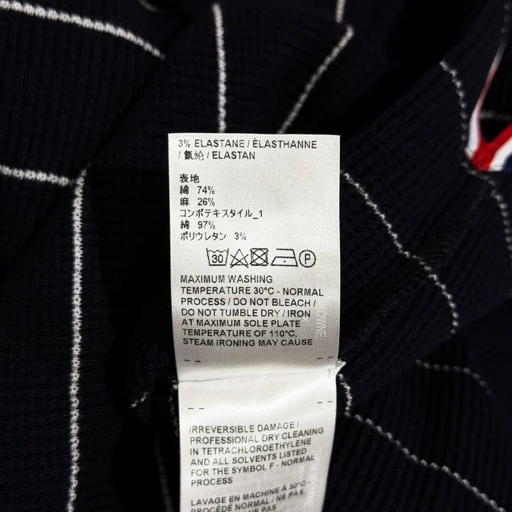 Short Sleeve Tee Textured Stripe