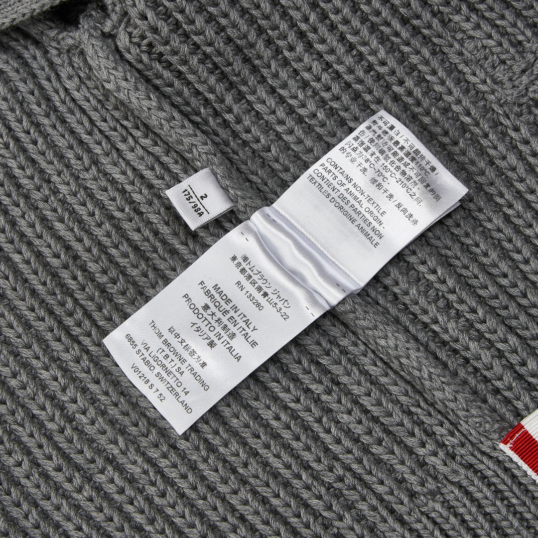 Thom Browne Classic V Neck Cardigan – Available at Club 21, Official Retailer in Singapore, Malaysia & Thailand with Global Shipping Online