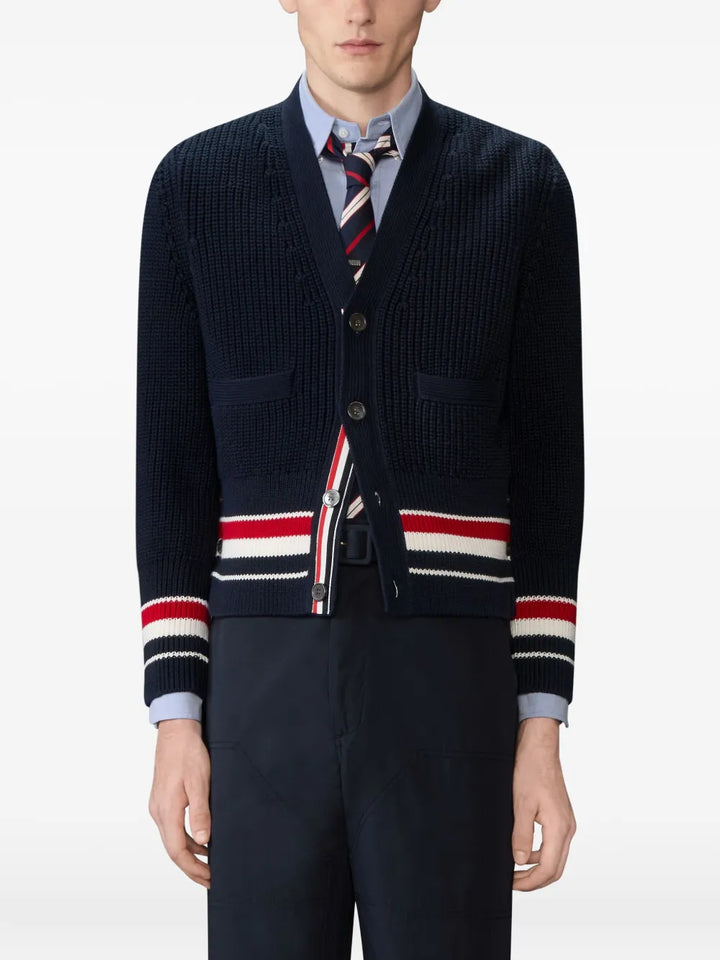 Classic V Neck Cardigan