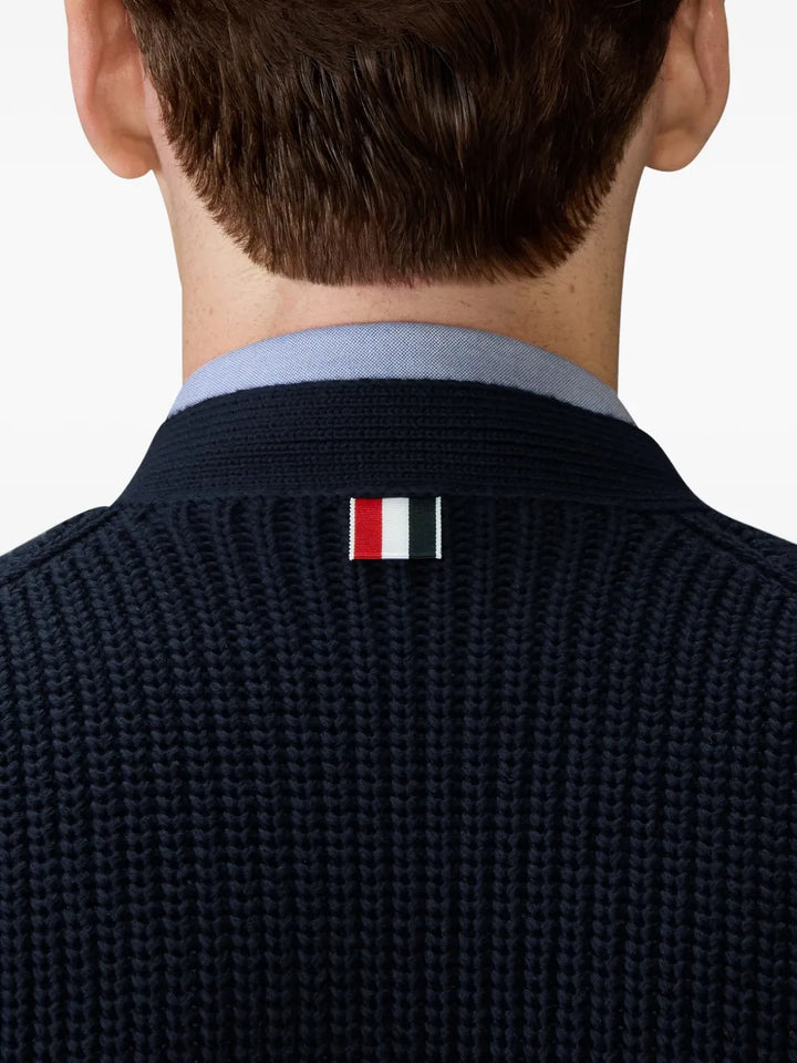 Classic V Neck Cardigan