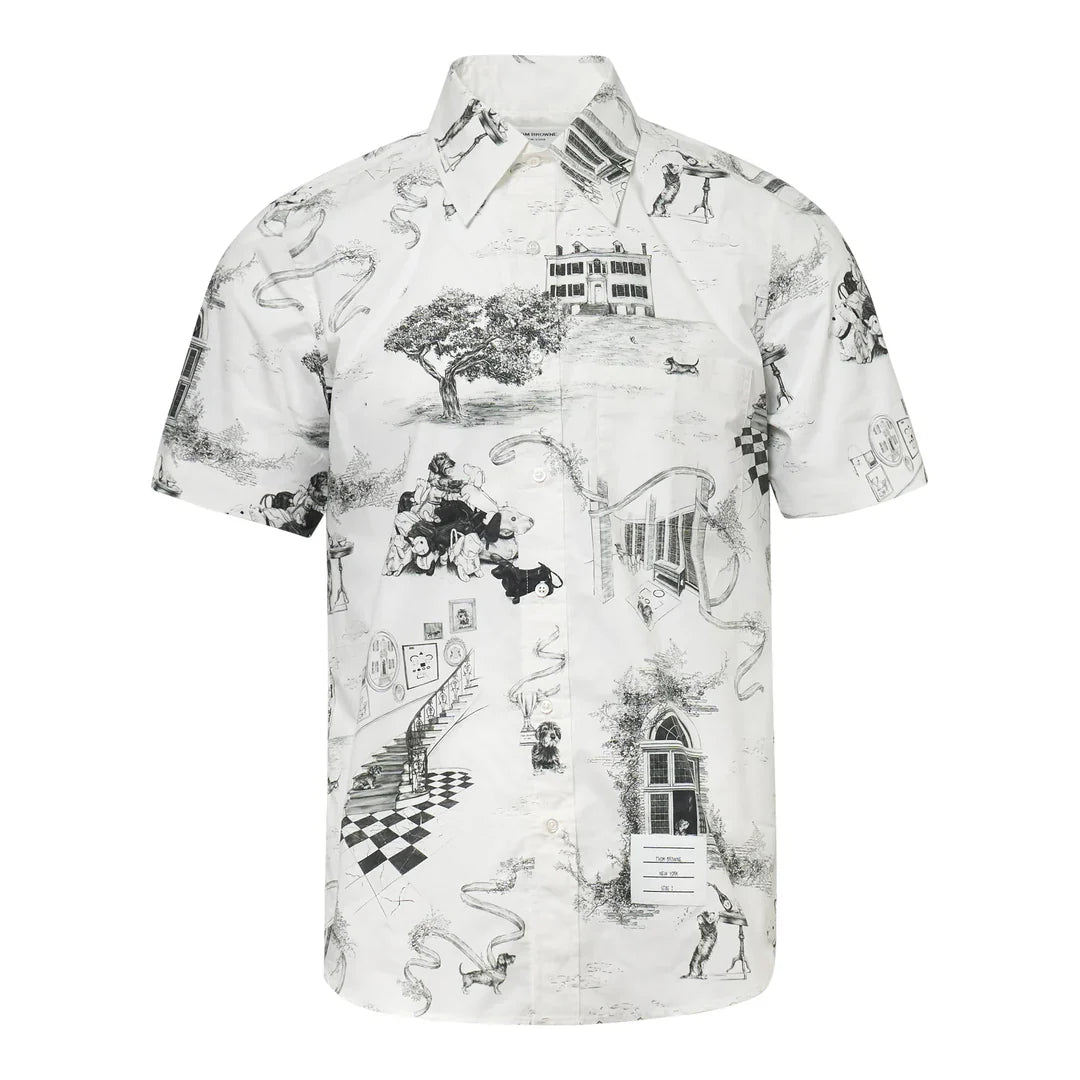 Button Down Short Sleeve Shirt