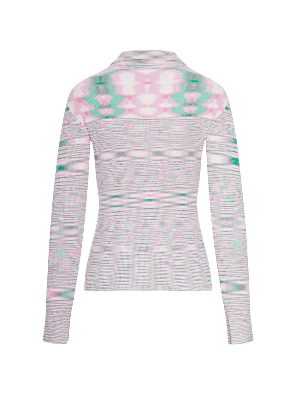Spacedyed Knit Polo