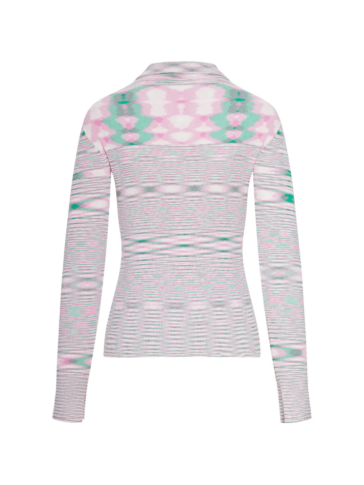 Spacedyed Knit Polo